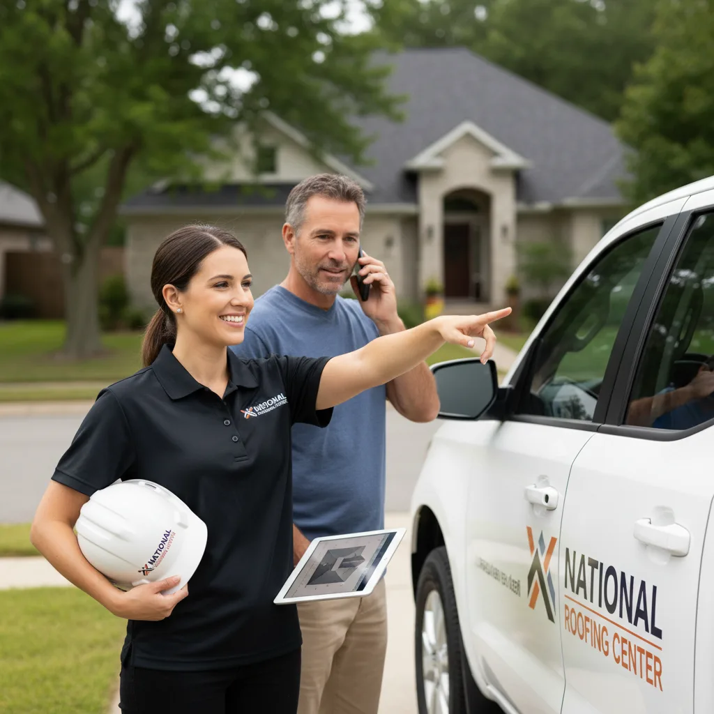National Roofing Center customer support in Sloan